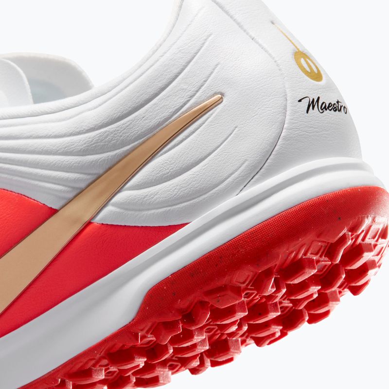 Scarpe da calcio uomo Nike Tiempo Maestro Academy white/bright crimson/blur 6