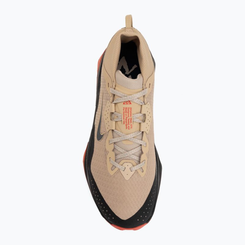 Scarpe da corsa uomo Nike ACG Zegama Trail GORE-TEX linen/light crimson/light orewood brown/black 5