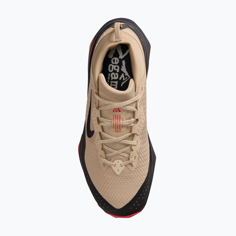 Scarpe da corsa uomo Nike ACG Zegama Trail GORE-TEX linen/light crimson/light orewood brown/black 4