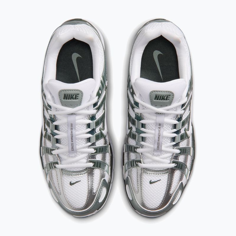 Scarpe da donna Nike P-6000 white/mica green/camo green/white 4