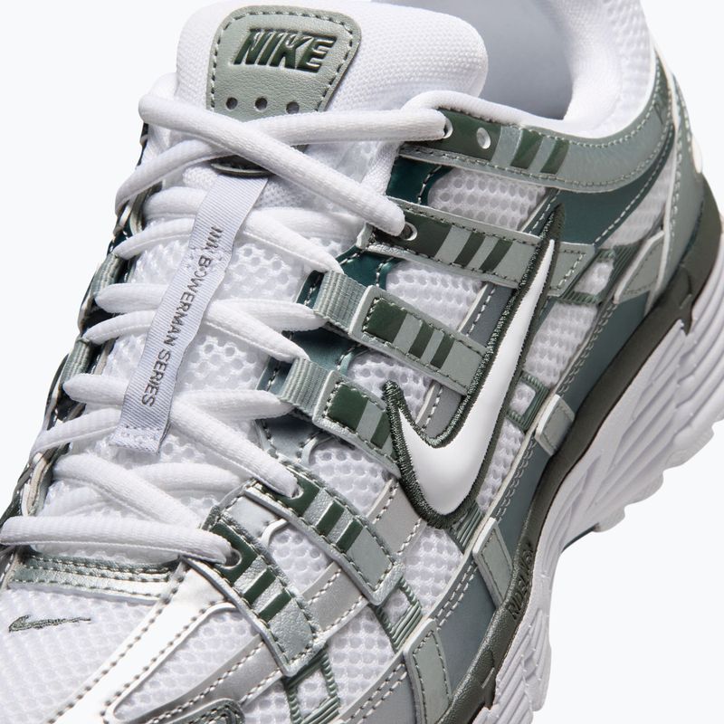 Scarpe da donna Nike P-6000 white/mica green/camo green/white 5