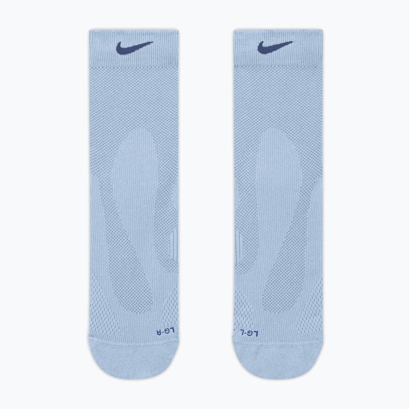 Calze Nike Run Lightweight Crew hydrogen blue/mystic navy/mystic navy 2