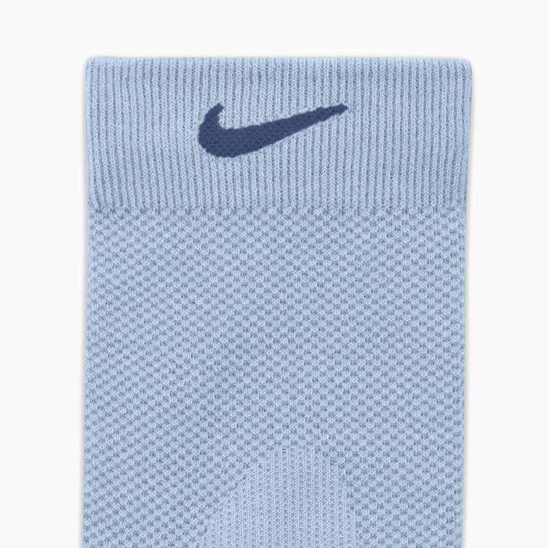 Calze Nike Run Lightweight Crew hydrogen blue/mystic navy/mystic navy 4