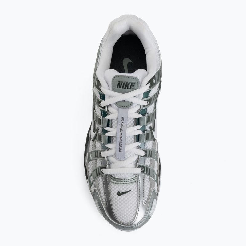 Scarpe da donna Nike P-6000 white/mica green/camo green/white 5
