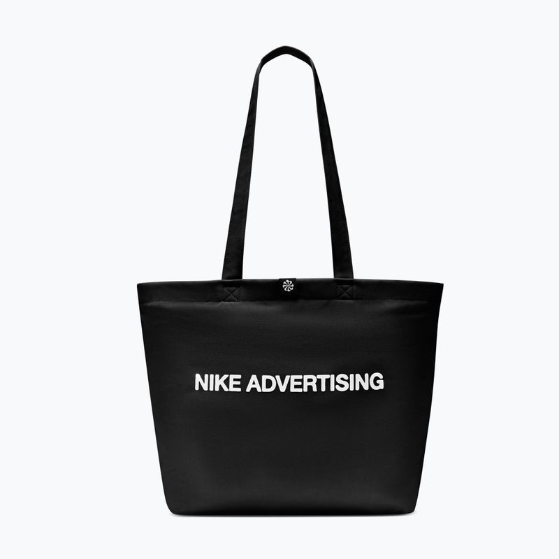 Borsa Nike Heritage "Your Message Here" Tote 22 l black/white/safety orange 3