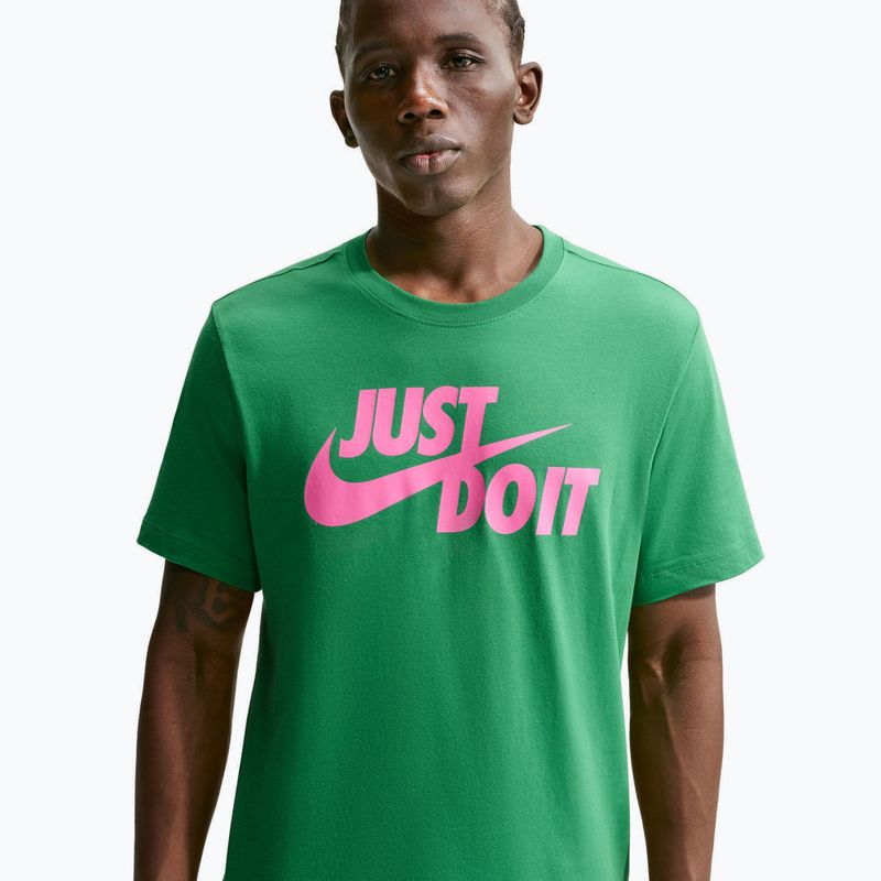 T-shirt da uomo Nike Sportswear JDI classic green 3