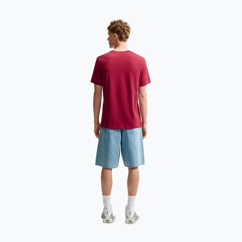 T-shirt da uomo Nike Sportswear Club tough red/football blue 4