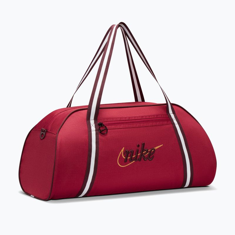 Borsa da allenamento donna Nike Gym Club Retro 24 l tough red/mystic dates/mystic dates 2
