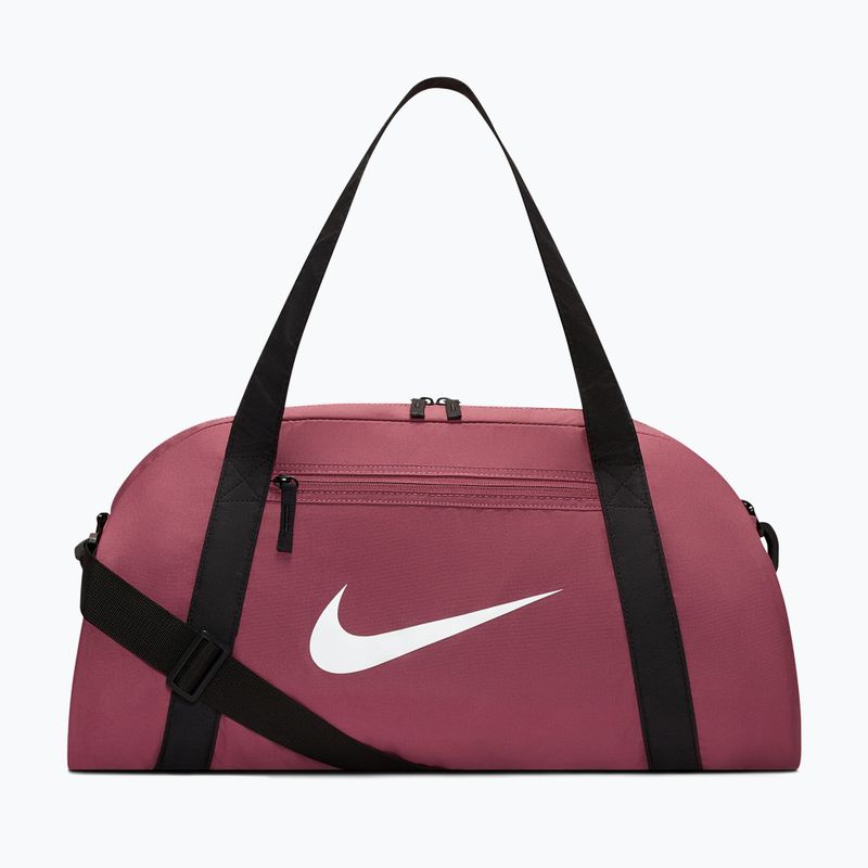 Borsa da allenamento donna Nike Gym Club 24 l pink smoke/black/white