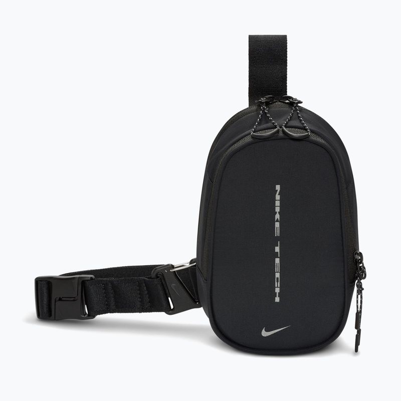 Marsupio Nike Tech Commute 1 l black/black/reflect silver 2