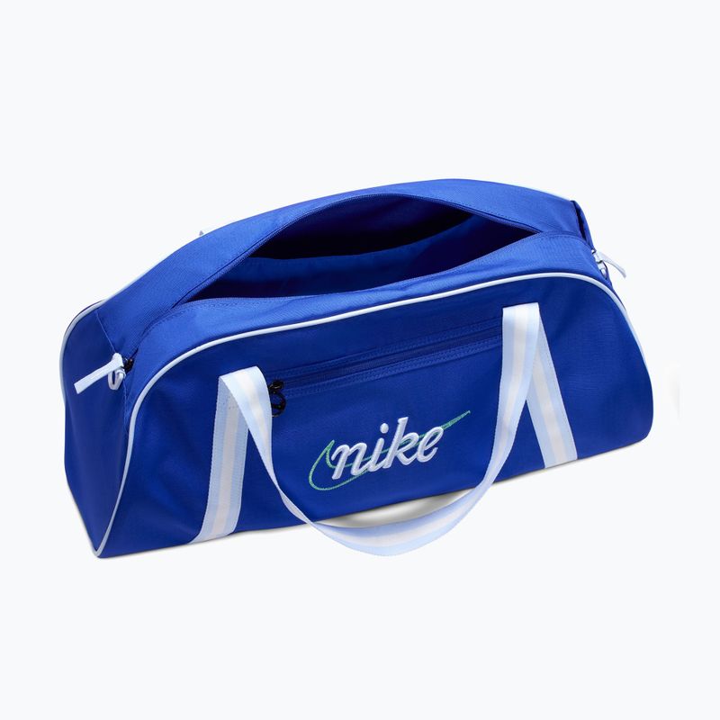 Borsa da allenamento donna Nike Gym Club Retro 24 l old royal/hydrogen blue/hydrogen blue 4
