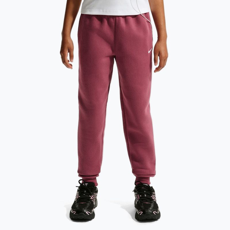 Pantaloni per bambini Nike Sportswear Studio pink smoke/white
