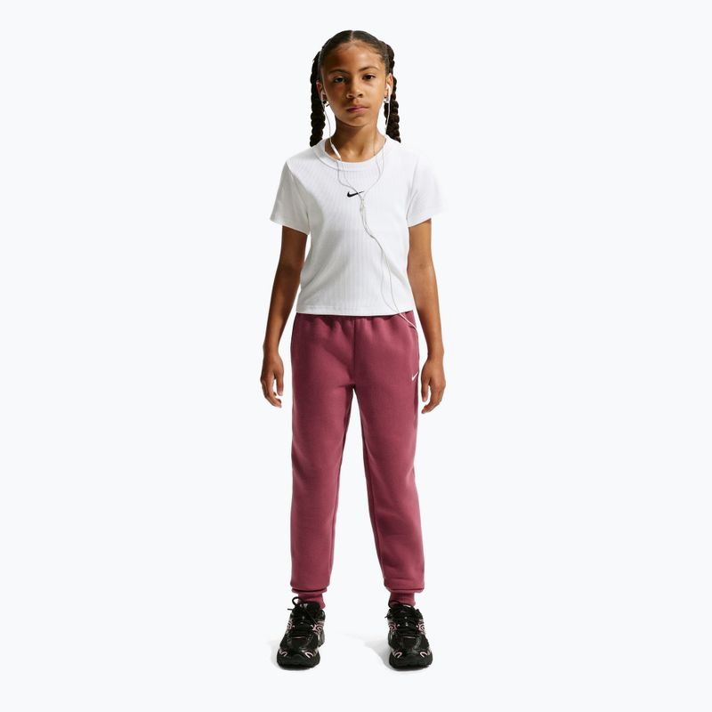 Pantaloni per bambini Nike Sportswear Studio pink smoke/white 2
