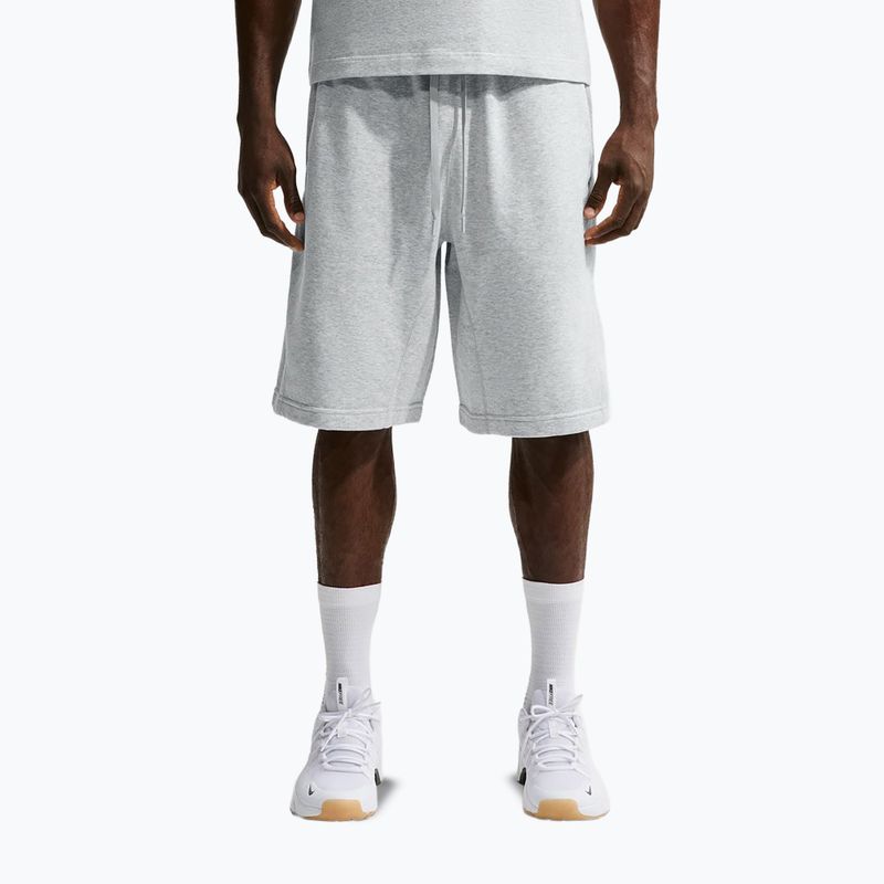 Pantaloncini da allenamento uomo Nike N.A.C. light smoke grey/heather/light smoke grey