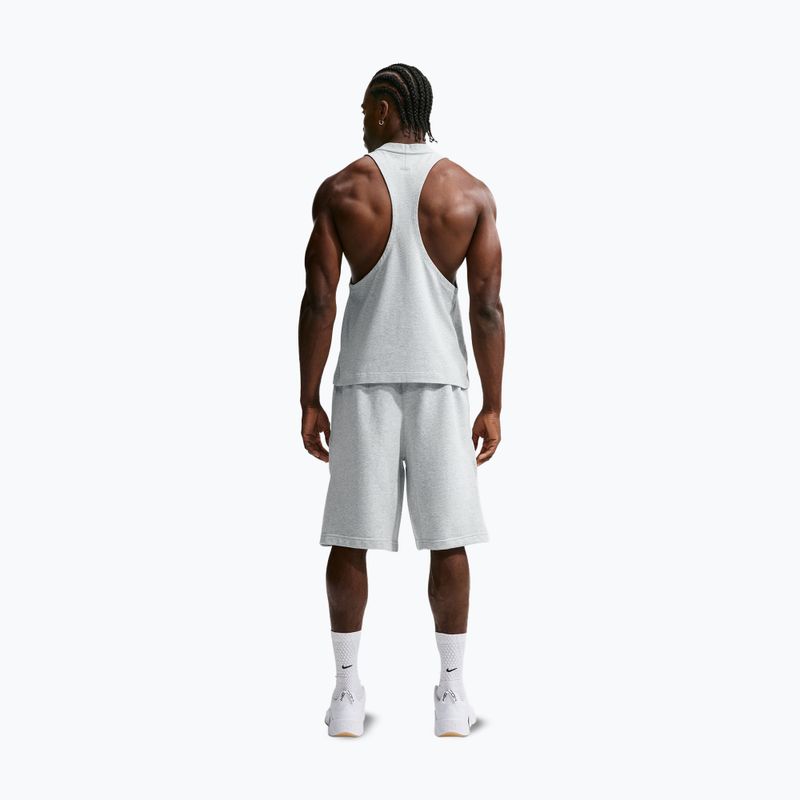 Pantaloncini da allenamento uomo Nike N.A.C. light smoke grey/heather/light smoke grey 2