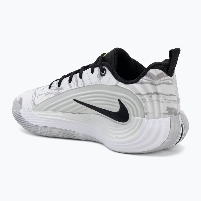 Scarpe da basket uomo Nike Giannis Immortality 5 white/off white/metallic silver 3