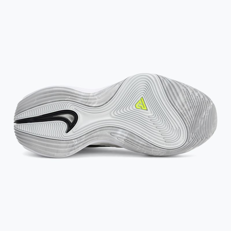 Scarpe da basket uomo Nike Giannis Immortality 5 white/off white/metallic silver 4