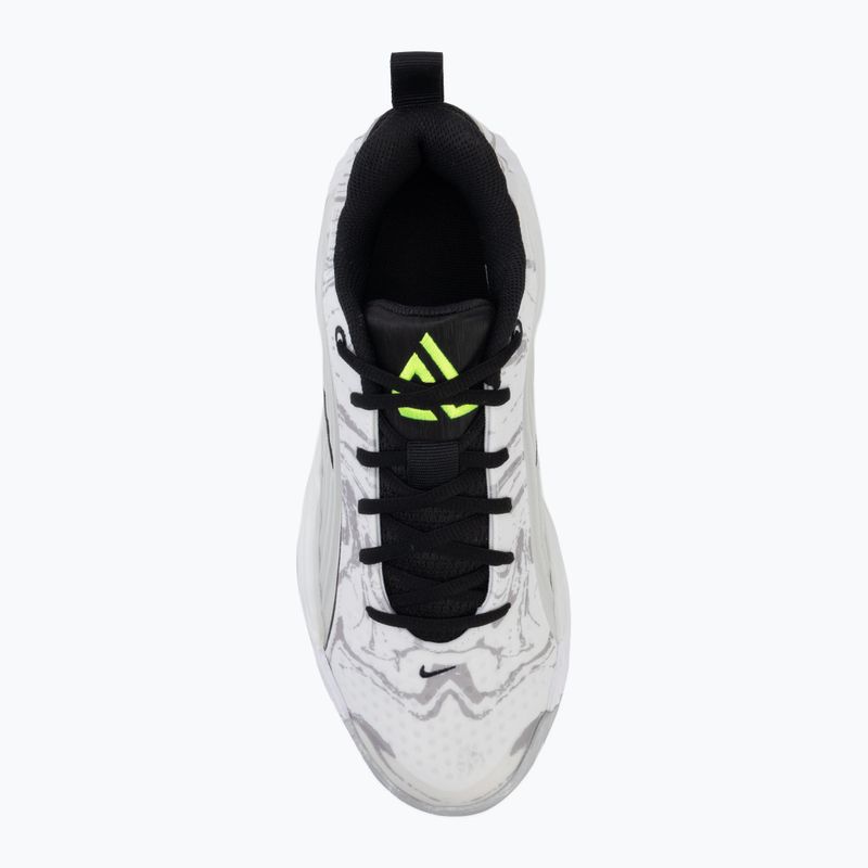 Scarpe da basket uomo Nike Giannis Immortality 5 white/off white/metallic silver 5
