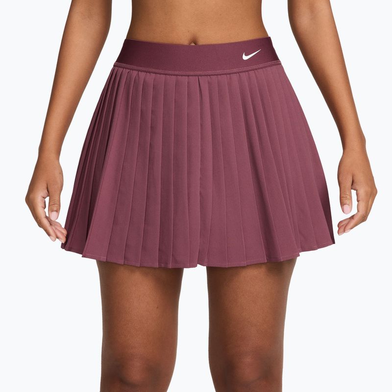 Gonna Nike Victory Dri-Fit High-Waisted Pleated pink smoke/white
