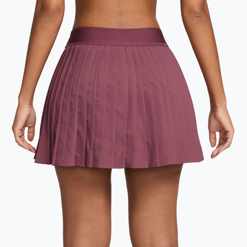Gonna Nike Victory Dri-Fit High-Waisted Pleated pink smoke/white 2