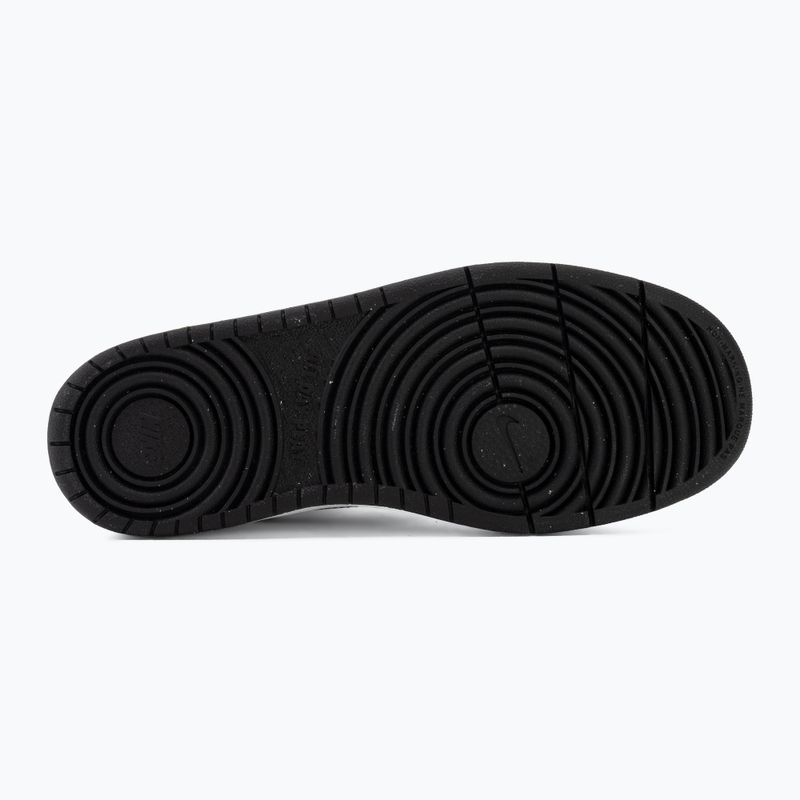 Scarpe Nike Court Borough Low bianche/neri 4