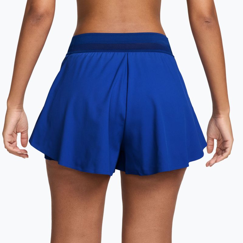 Pantaloncini da tennis da donna Nike Court Ace Advantage old royal/white 2