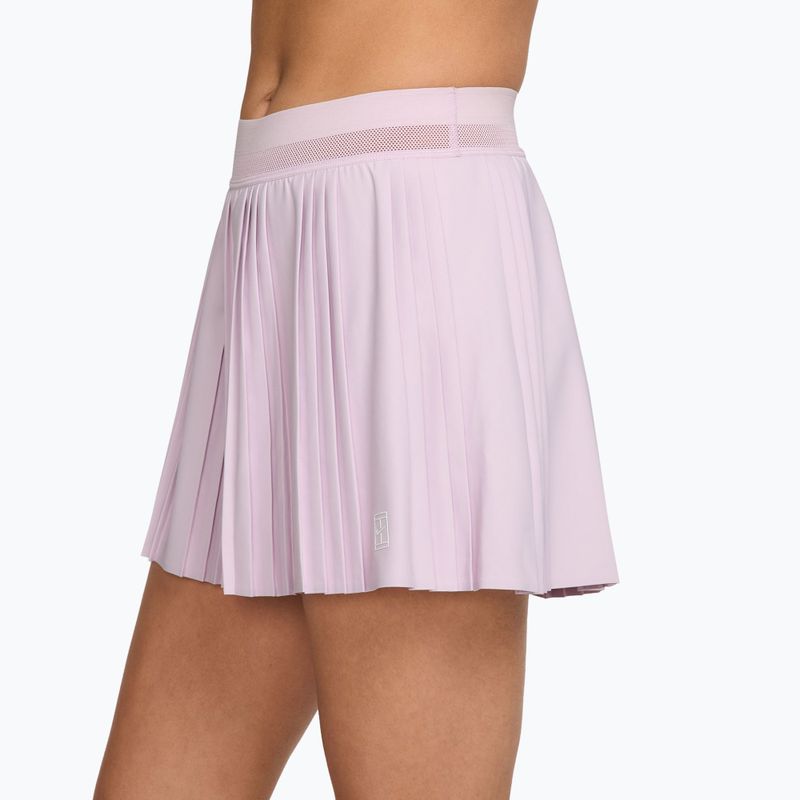 Gonna da tennis Nike Court Dri-Fit Advantage Pleated bleached lilac/white 3