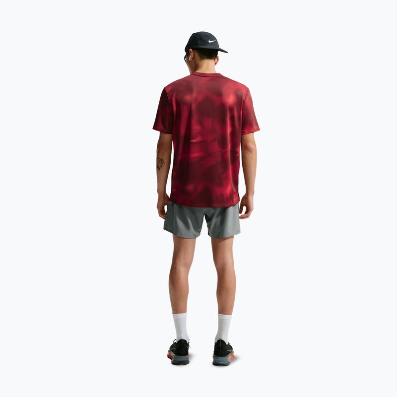 Maglia da corsa da uomo Nike Miler light crimson 3