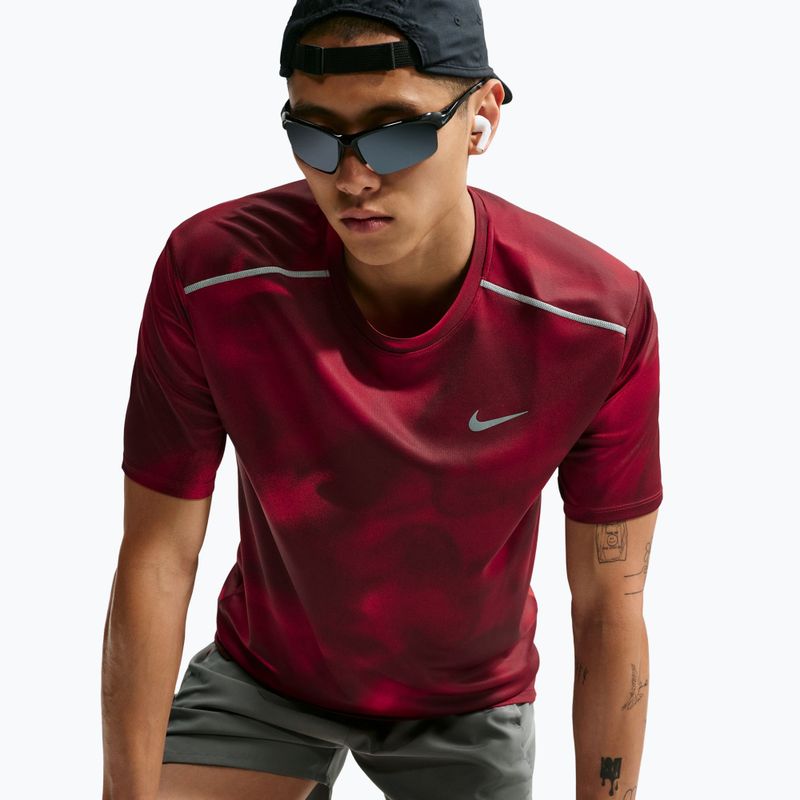 Maglia da corsa da uomo Nike Miler light crimson 6
