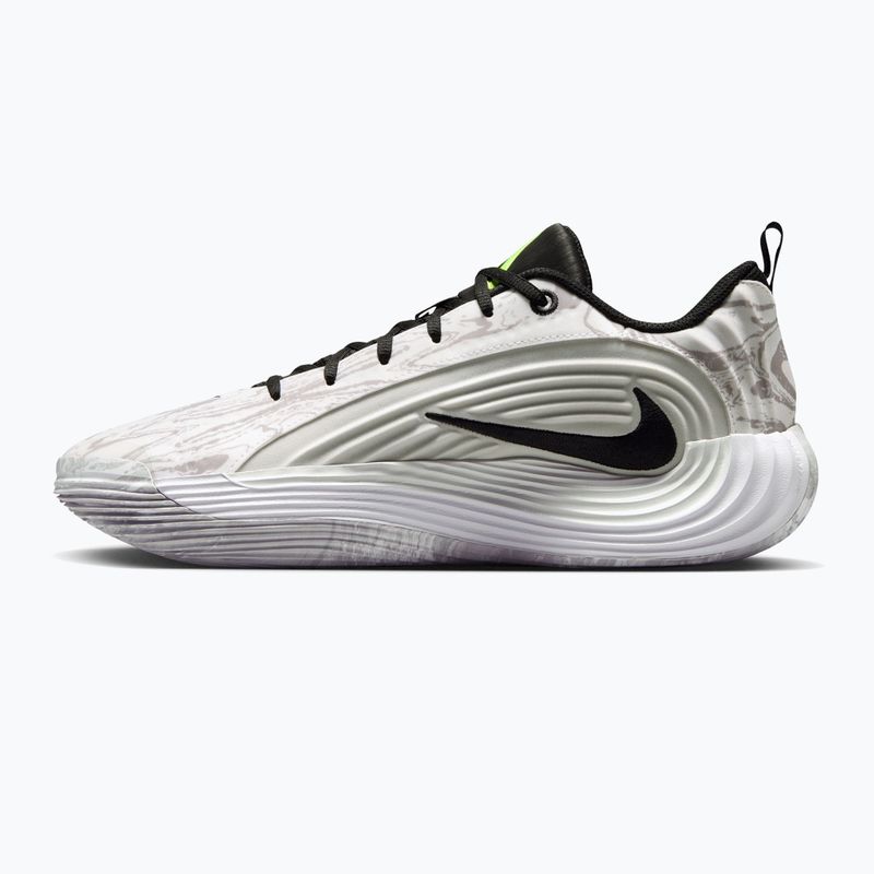 Scarpe da basket uomo Nike Giannis Immortality 5 white/off white/metallic silver 2