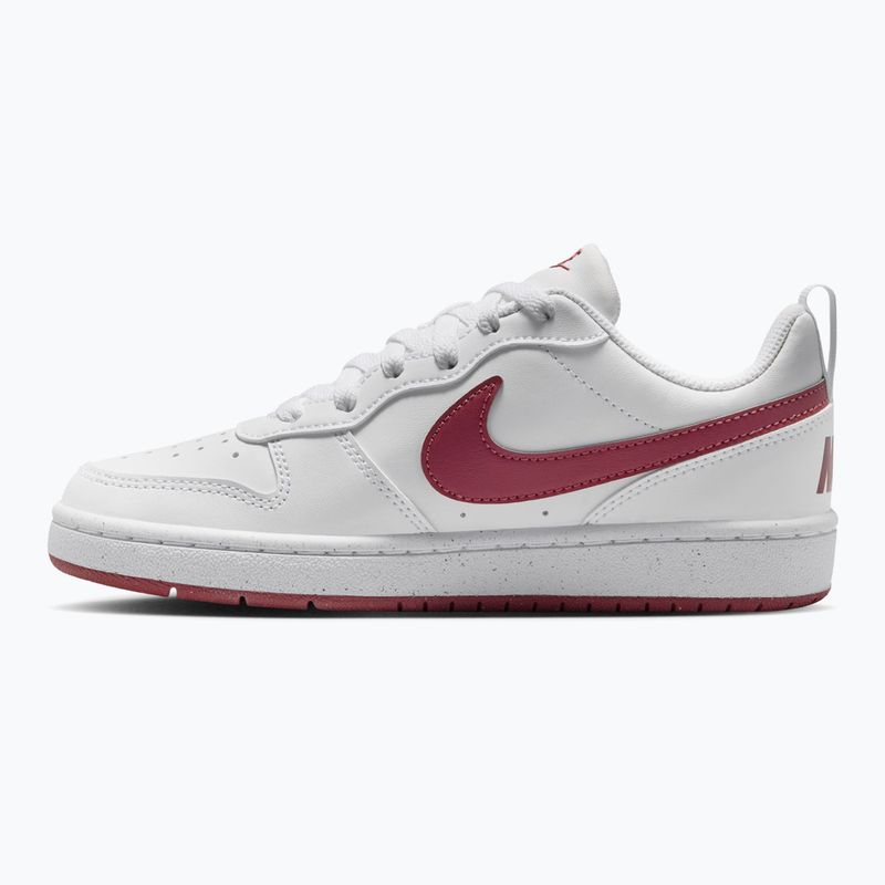 Scarpe per bambini Nike Court Borough Low Recraft white/pink smoke 2