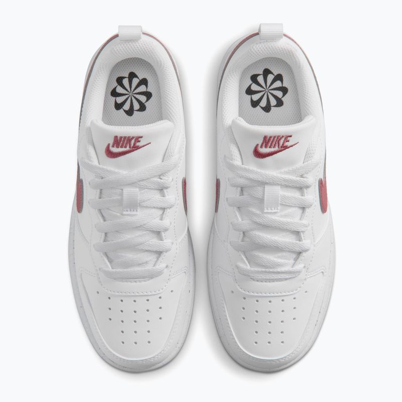 Scarpe per bambini Nike Court Borough Low Recraft white/pink smoke 4