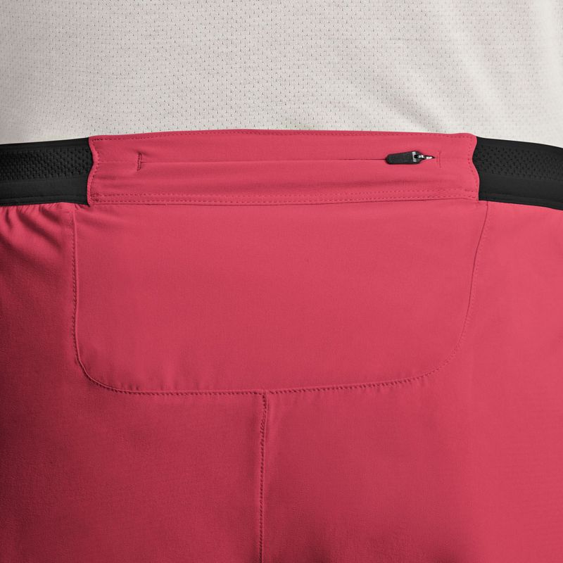 Pantaloncini da corsa da uomo Nike AeroSwift fusion red/black 4
