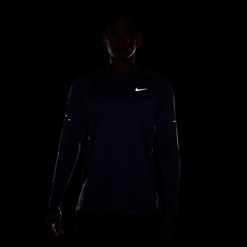 Longsleeve da running uomo Nike Stride Dri-Fit ADV Midnight Navy 8