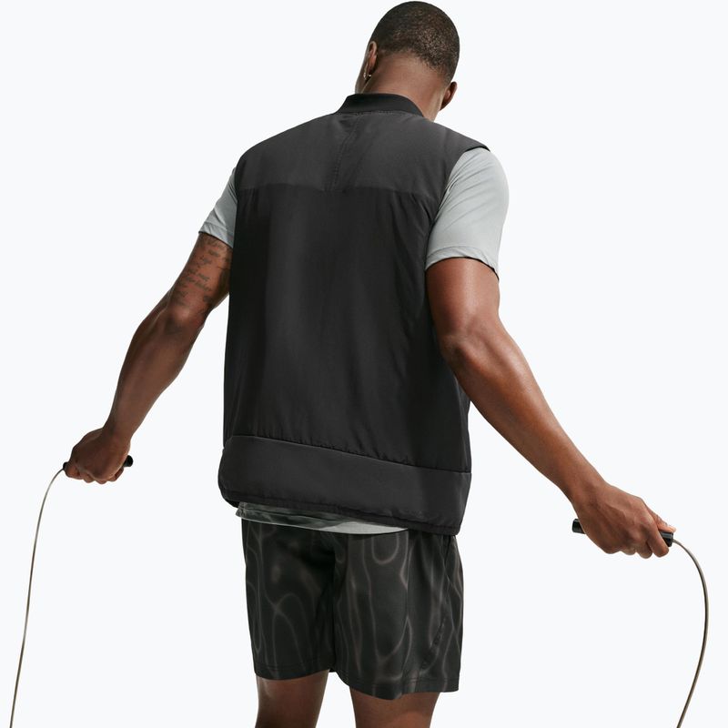 Gilet uomo Nike Unlimited Therma-FIT black/black/black 5