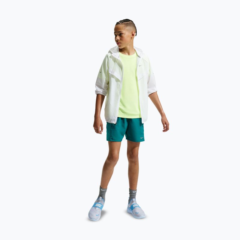 Pantaloncini bambini Nike Miler bright spruce/energy 2