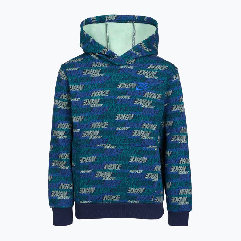 Felpa bambini Nike Sportswear Club Fleece bright spruce/midnight navy/game royal