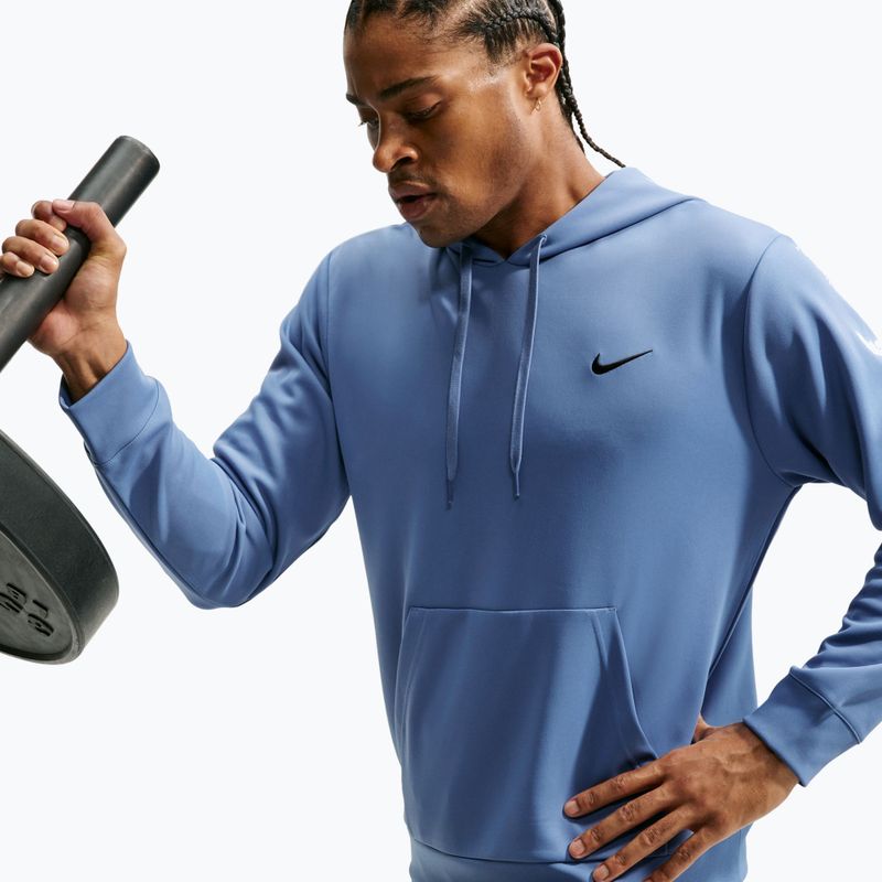Felpa da allenamento uomo Nike Flex indigo storm/indigo storm/black 5