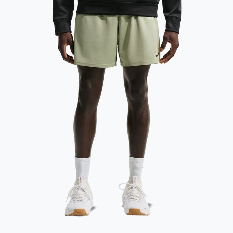 Pantaloncini da allenamento uomo Nike Flex dusty olive/black