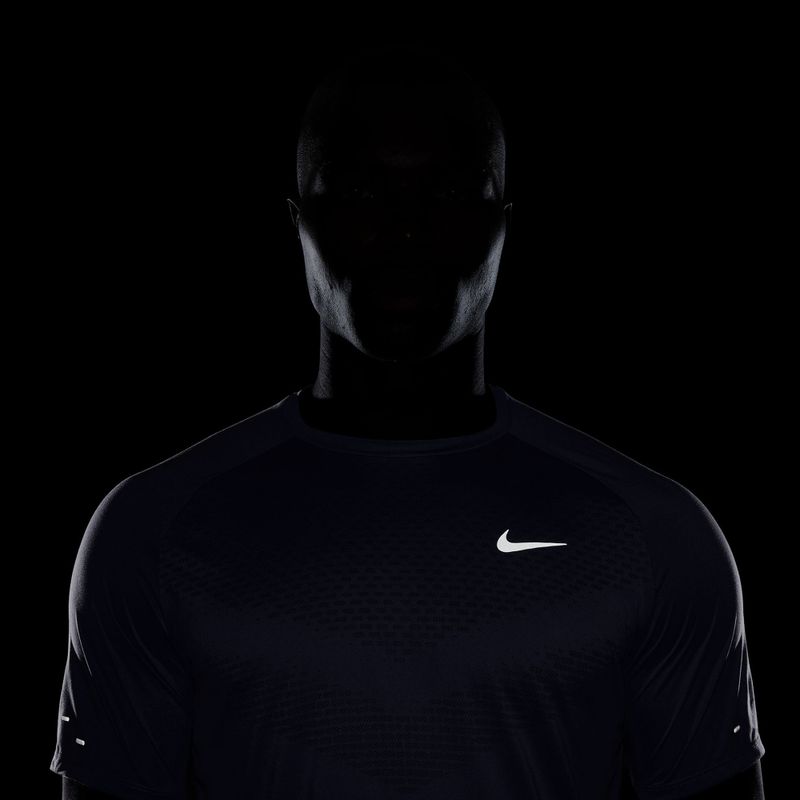Maglia da corsa da uomo Nike Stride diffused blue 4