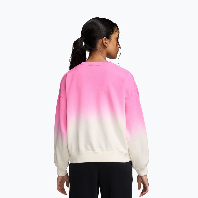 Felpa bambini Nike Sportswear Studio sail/playful pink/white 2