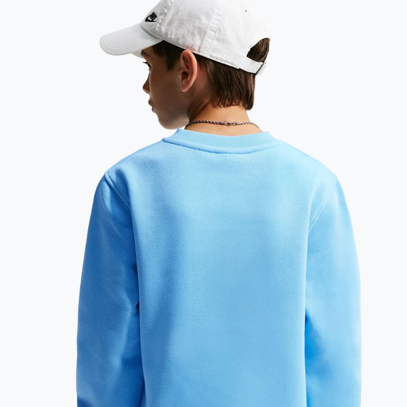 Felpa bambini Nike Sportswear Club Fleece football blue/white 7