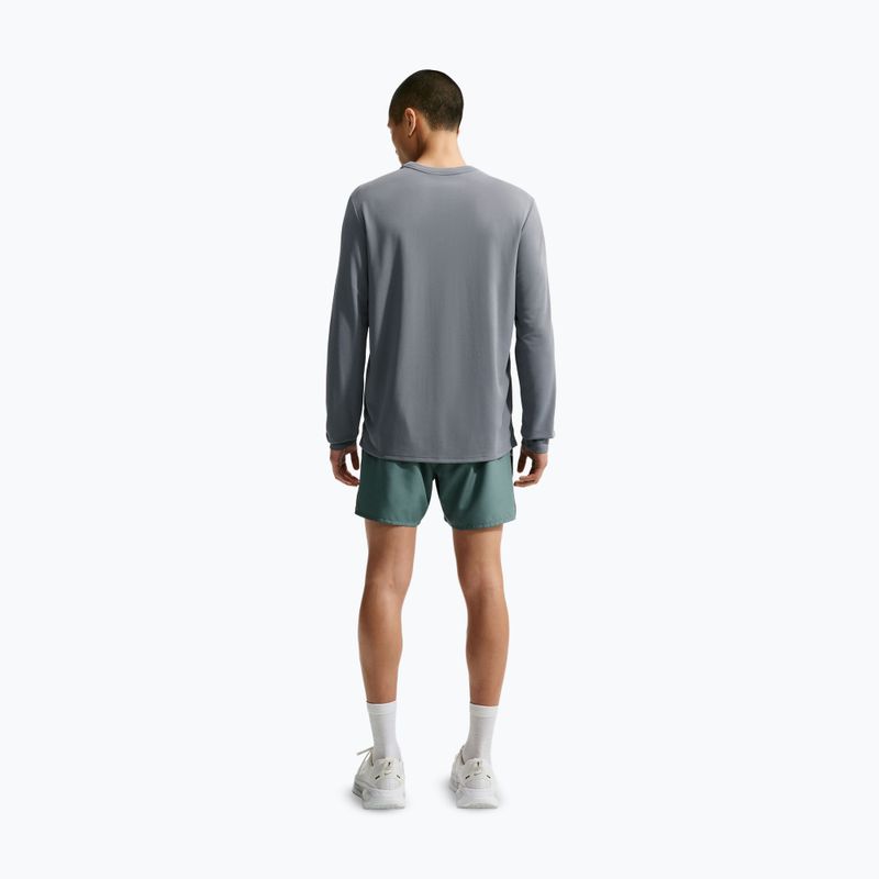 Longsleeve da running uomo Nike Miler Dri-Fit UV smoke grey 3