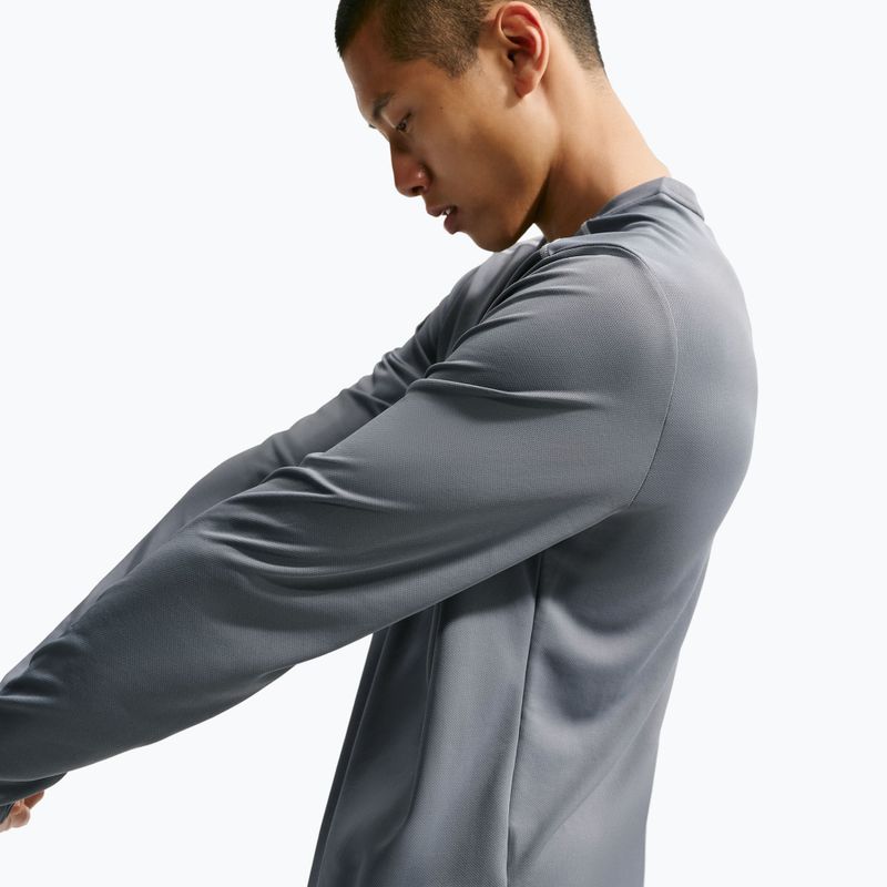 Longsleeve da running uomo Nike Miler Dri-Fit UV smoke grey 5