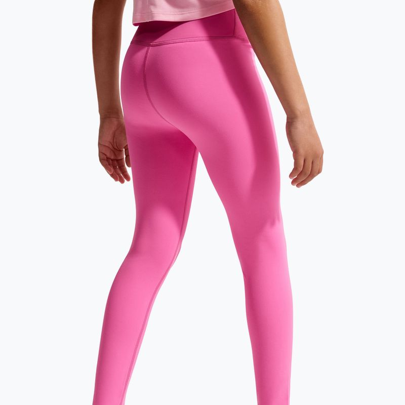 Leggings per bambini Nike One playful pink/white 6