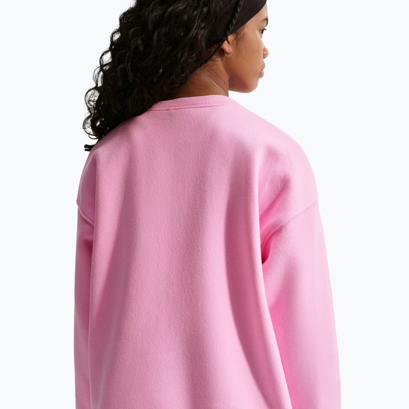 Felpa bambini Nike Sportswear Studio pink rise/white 5