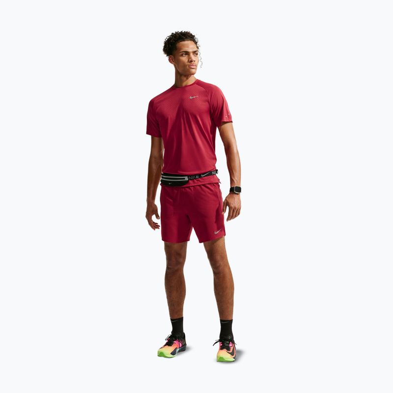 Pantaloncini da corsa da uomo Nike Stride Dri-Fit Brief-Lined 7" tough red 2