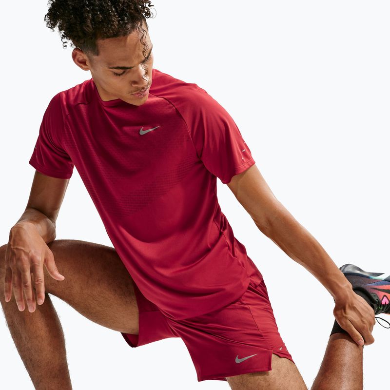 Pantaloncini da corsa da uomo Nike Stride Dri-Fit Brief-Lined 7" tough red 6