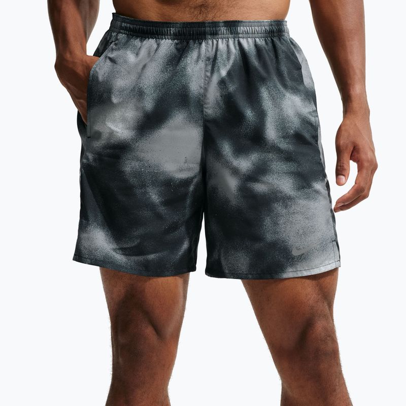 Pantaloncini da corsa da uomo Nike Miler black 5