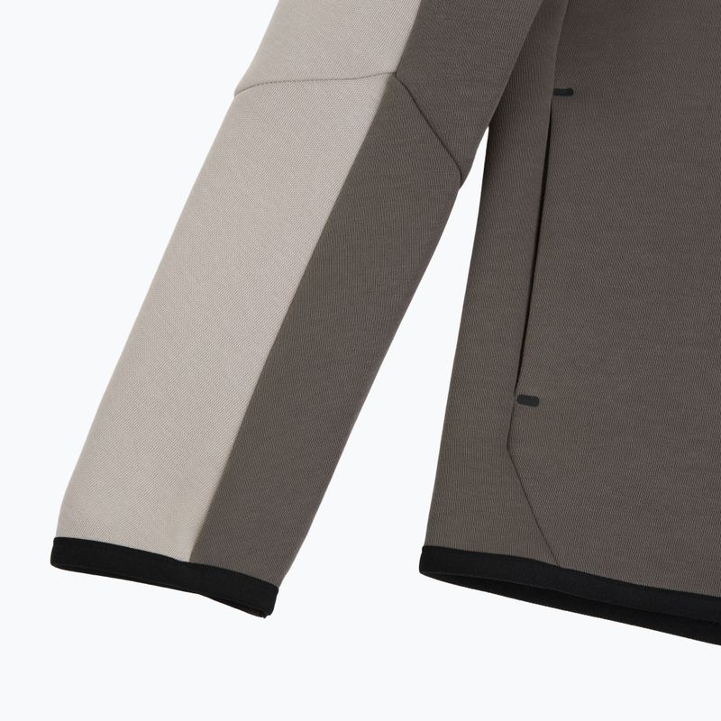 Felpa bambini Nike Sportswear Tech Fleece moon particle/cave stone/black/black 4